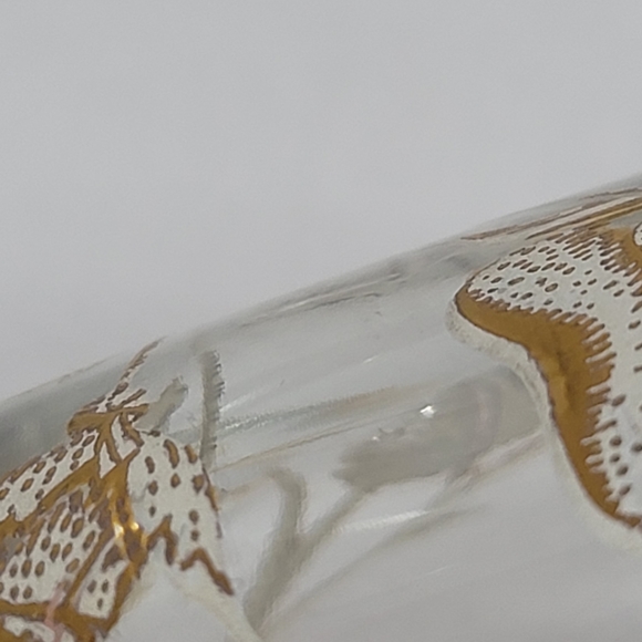 (2) Vtg Libby Glass Rose Bouquet Tumbler - Picture 13 of 14